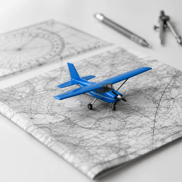 How pilots know where to go when the sky looks empty